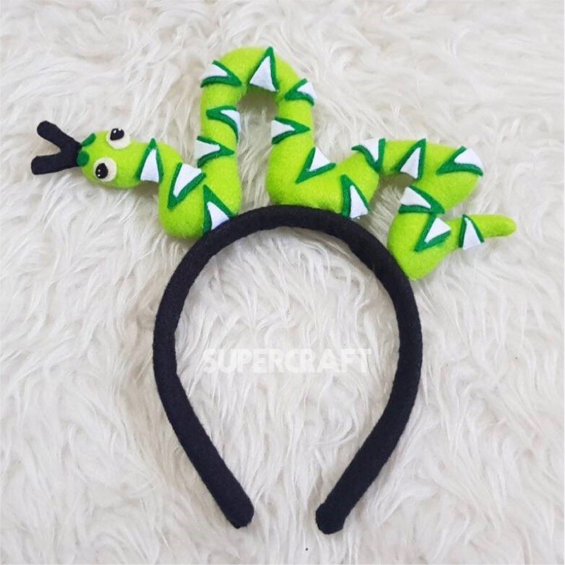 Bando Ular Kostum Ular Halloween Snake Aksesoris