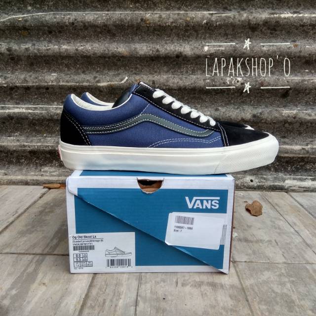 Vans Oldskool Vault OG LX - Black Navy Original