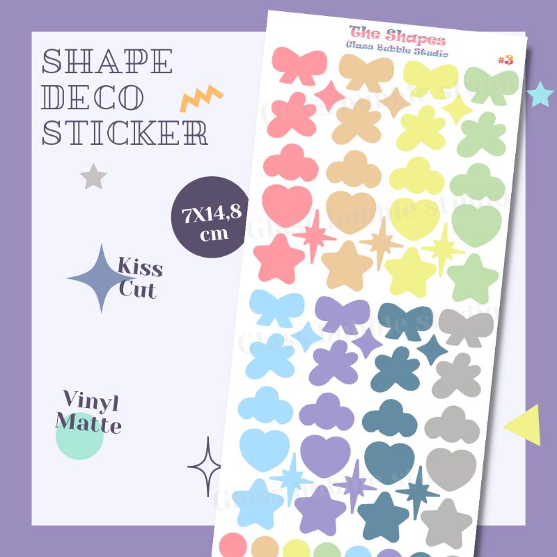 

Stiker deco - stiker bentuk