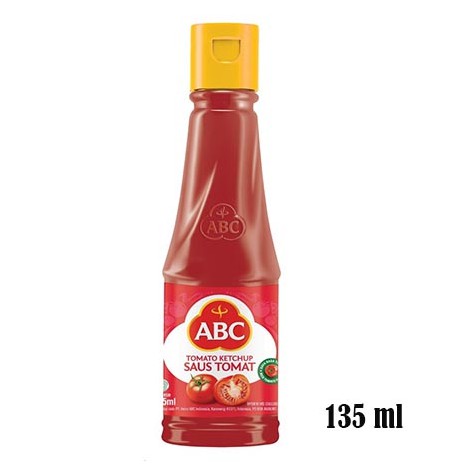 ABC Saus Tomat 135 Ml / ABC Saus Tomat Tomat Meja 135ml