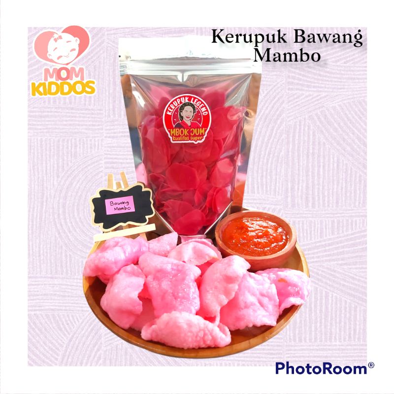 

KERUPUK BAWANG MAMBO PINK KRUPUK BAWANG MENTAH ASLI KUALITAS PREMIUM