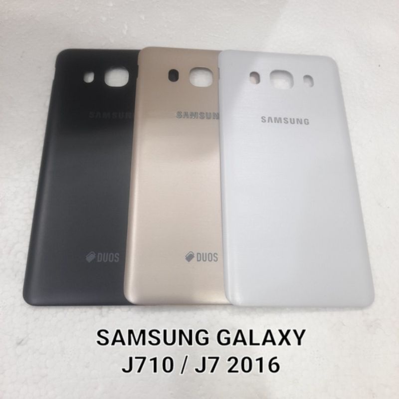 BACKDOOR BACK COVER KESING TUTUP BELAKANG SAMSUNG GALAXY J7 J710 2016 ORIGINAL