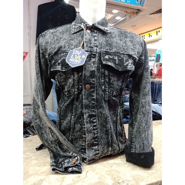 JAKET JEANS SNAWBLACK JUMBO // JAKET JEANS PRIA