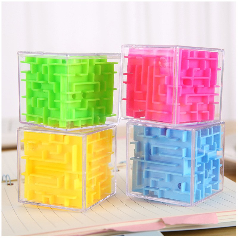 Mainan Edukasi Motorik Anak / 3D MAZE PUZZLE CUBE LABYRINTH