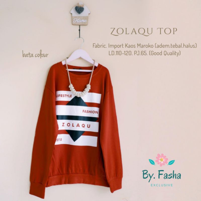 Zolaqu top by fasha