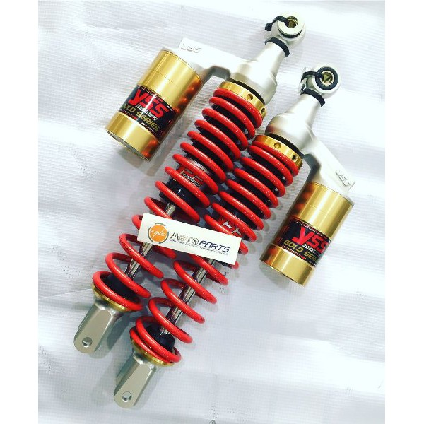 KERENNN Shock YSS PCX 350mm tabung Red Gold