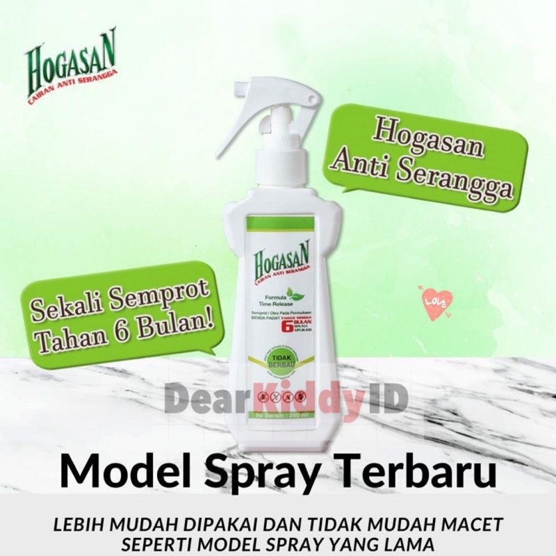 Hogasan Cairan Anti Serangga 200ml Semut Rayap Kecoa