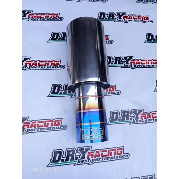 KNALPOT MOBIL RACING HKS STAINLESS BRIO JAZZ MOBILIO HONDA CITY XENIA AVANZA CARRY PICK UP