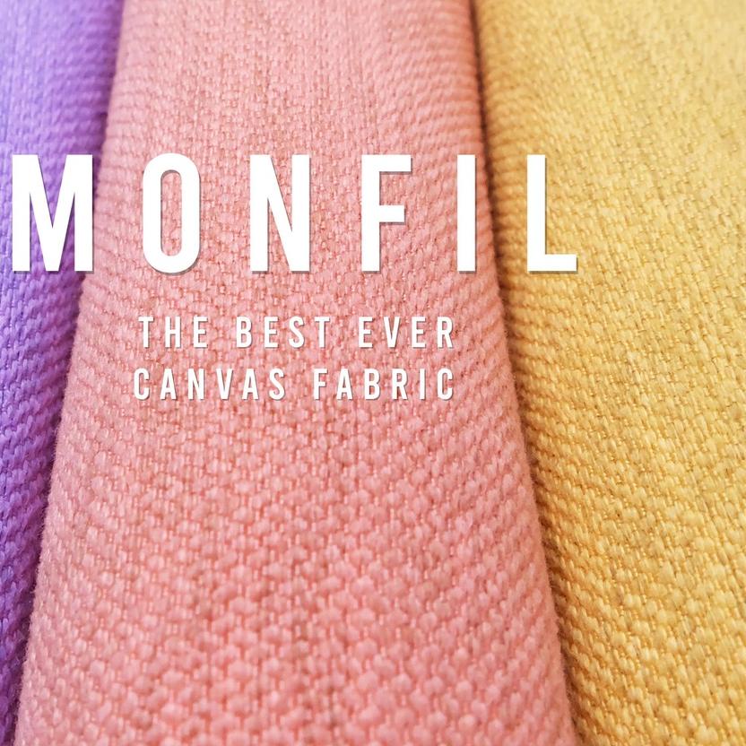 ☚ MONFIL : BAHAN MEBEL HIKARON - KAIN SOFA CANVAS POLOS - BAHAN TAS/SOFA/BEANBAG/SARUNG BANTAL/KURSI