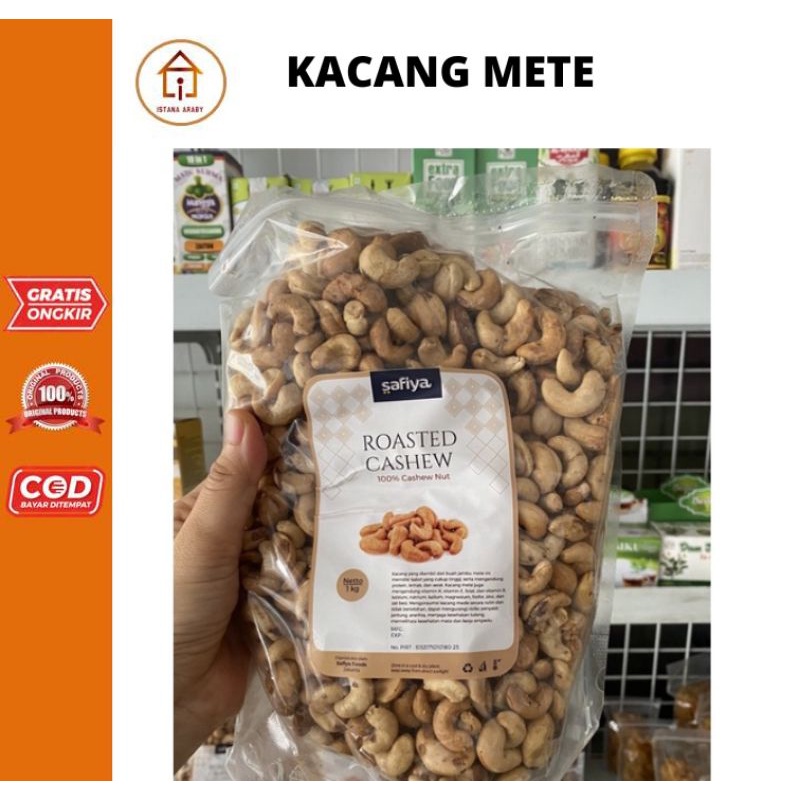 KACANG METE ROASTED CASHEW/KACANG METE 1KG/KACANG METE