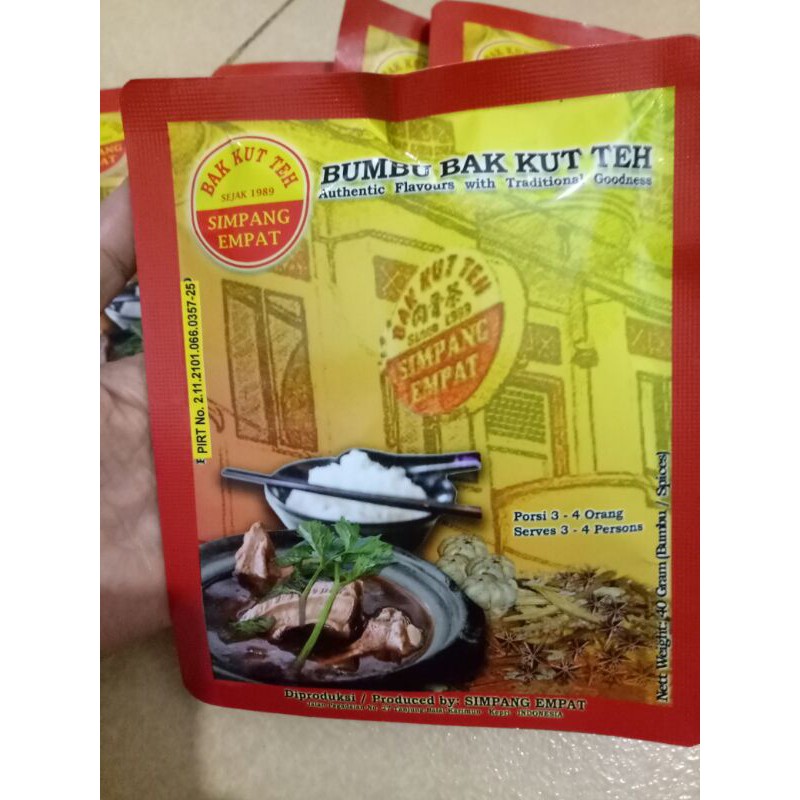 Bumbu Bak Kut Teh Simpang Empat Import