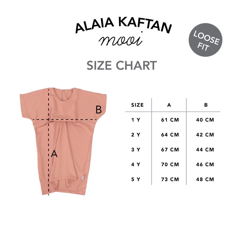 mooi alaia kaftan