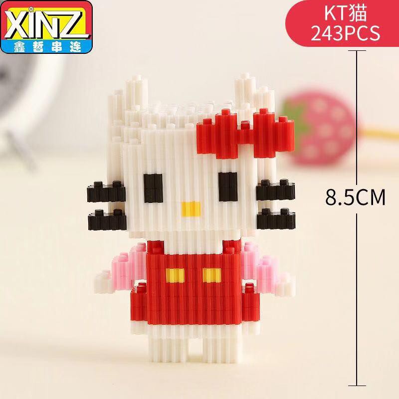 Nano Block Mainan Edukasi Sanrio Hello Kitty High Quality 239 - 416 pcs