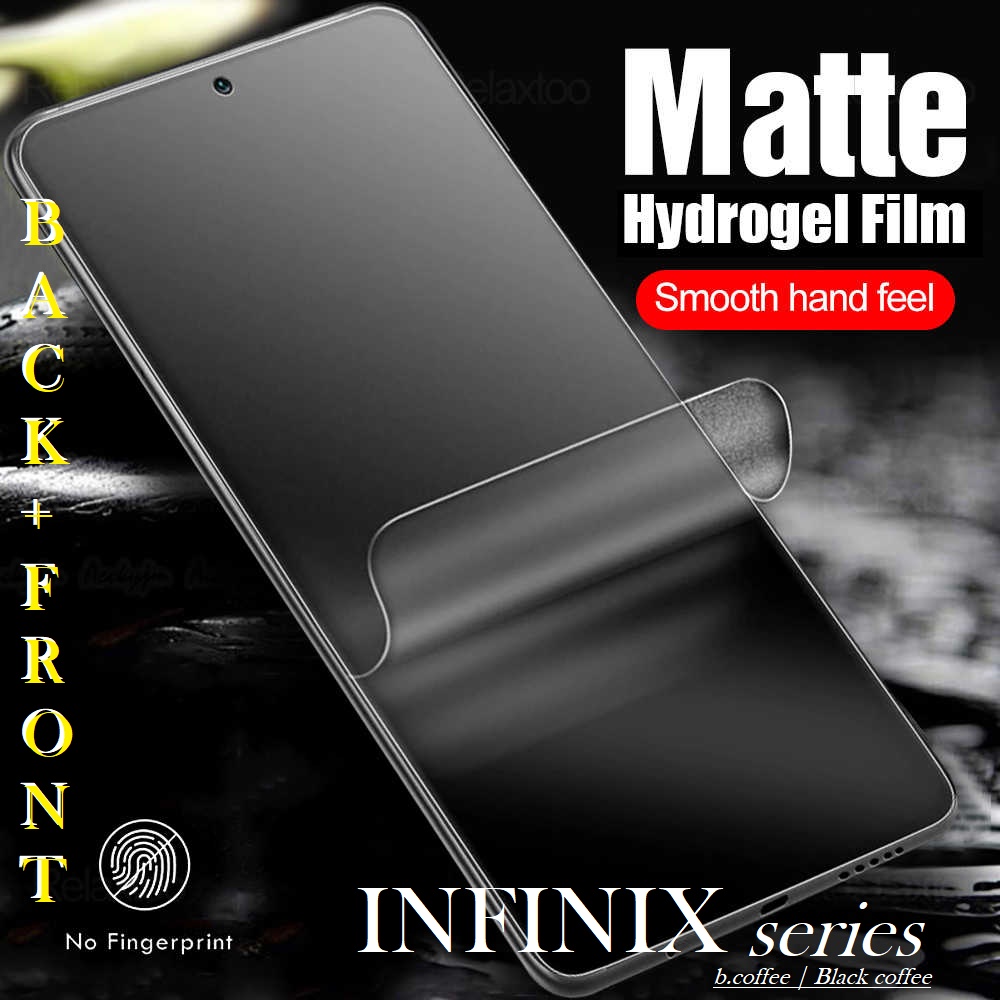 PWY MATTE HYDROGEL anti gores INFINIX ZERO X PRO / ZERO X NEO DEPAN BELAKANG