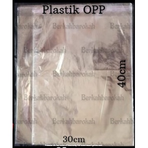 

Plastik OPP Uk. 30x40 Seal/Lem Harga Per(1Bandel) 1000 pcs