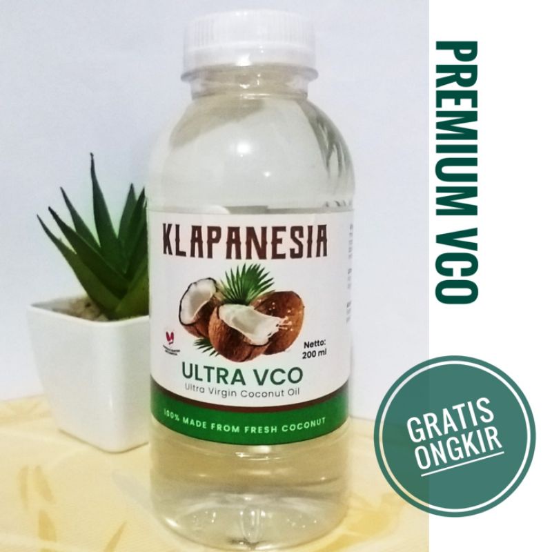 

Klapanesia VCO Virgin Coconut Oil 200 ml / Minyak Kelapa / Minyak Lentik