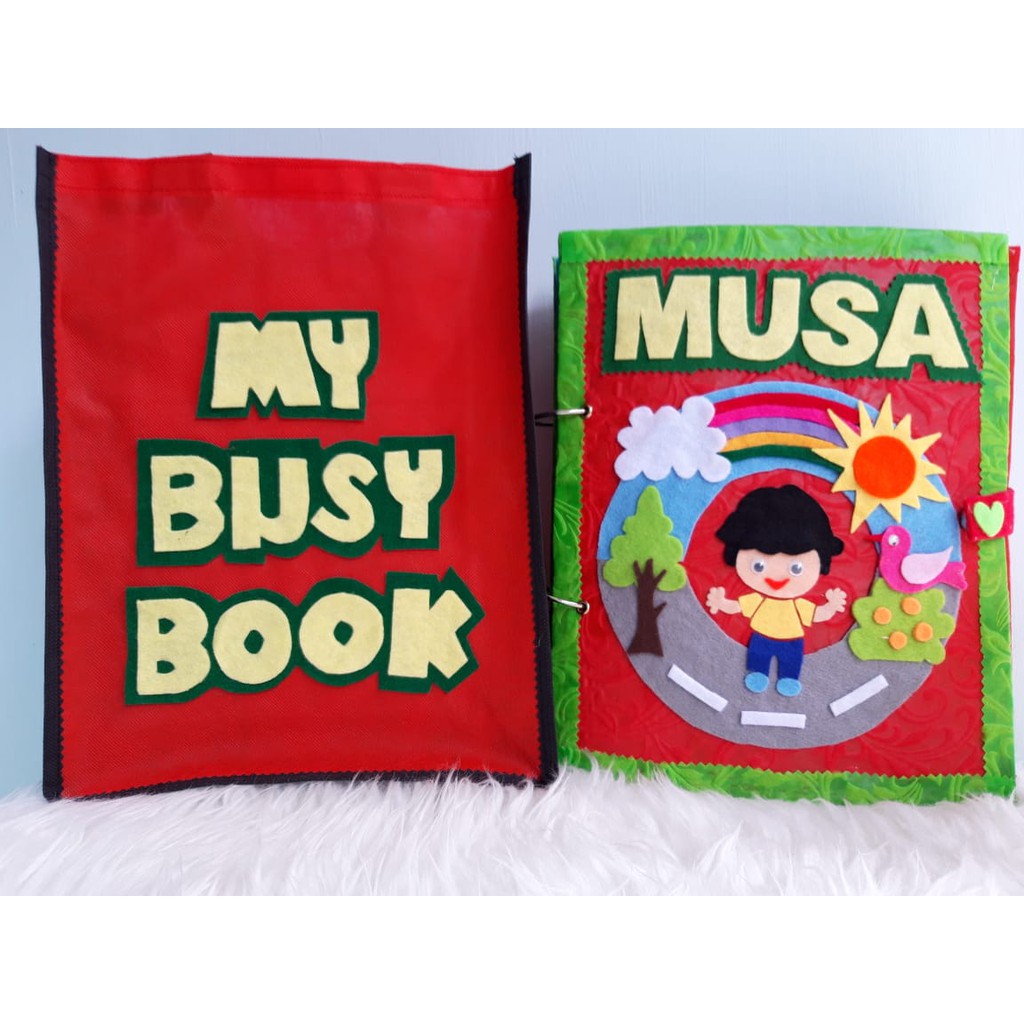 Busy book / quiet book / activity book basic