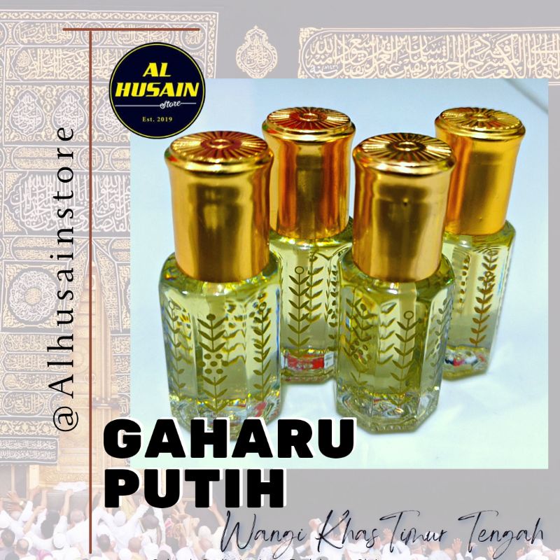 Parfum Gaharu Putih Non alkohol