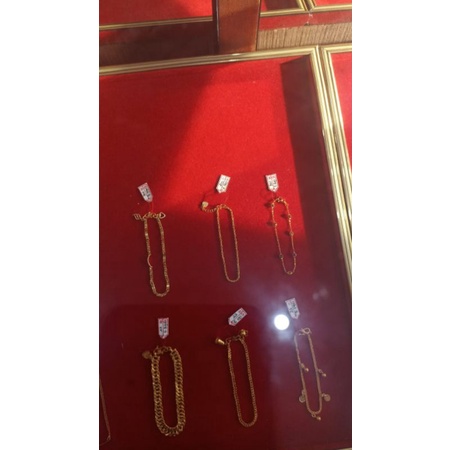 gelang emas 22 karat