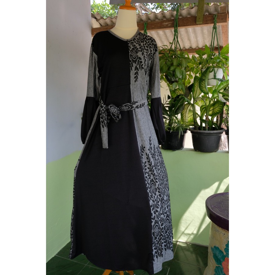 GAMIS BUSUI CALVIN JEANS MOTIF TALI PINGGANG