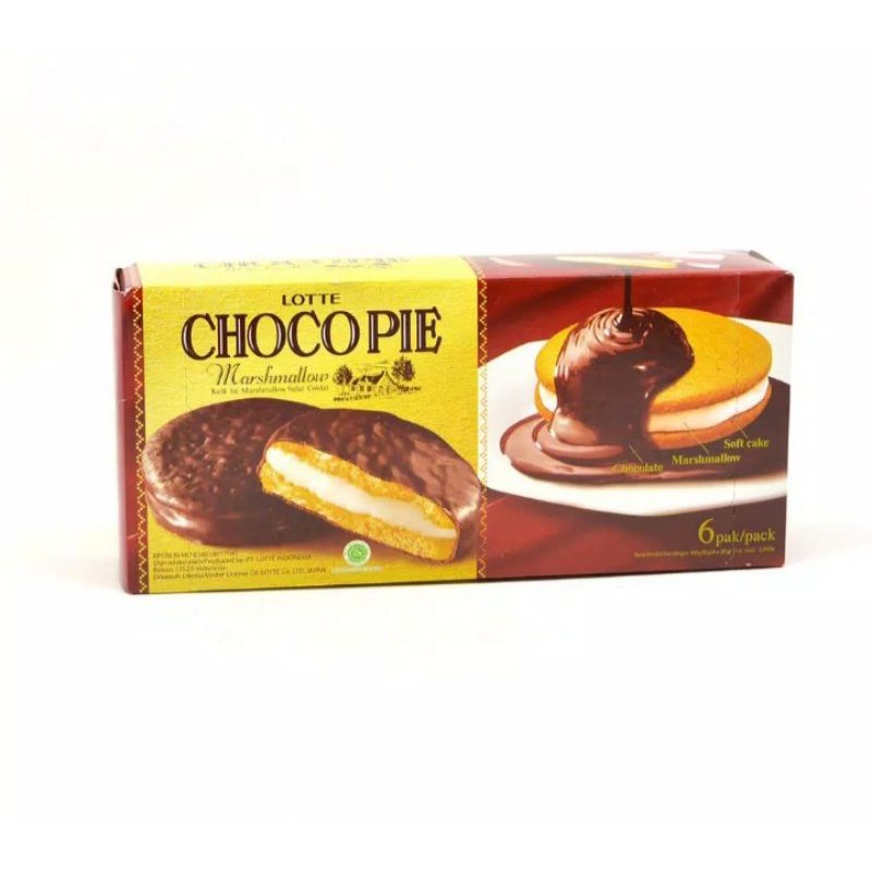 

Lotte Chocopie 12 pcs × 28 gram