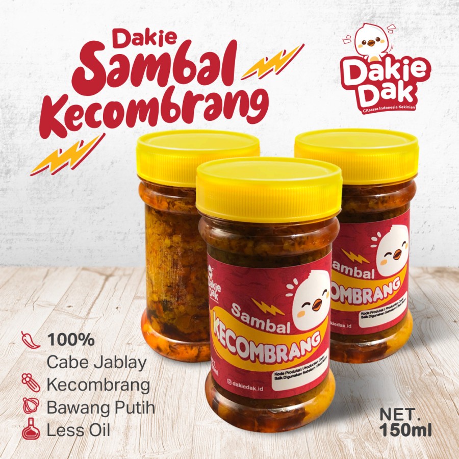 

Dakie Dak Sambal Kecombrang 150gr