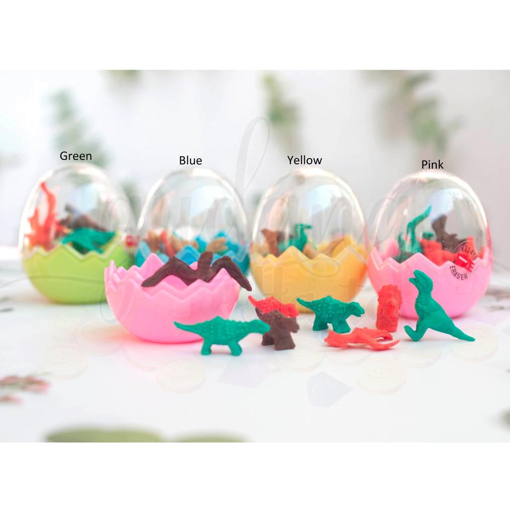 Penghapus Telur Dinosaurus Dino Unik Lucu GH 304505