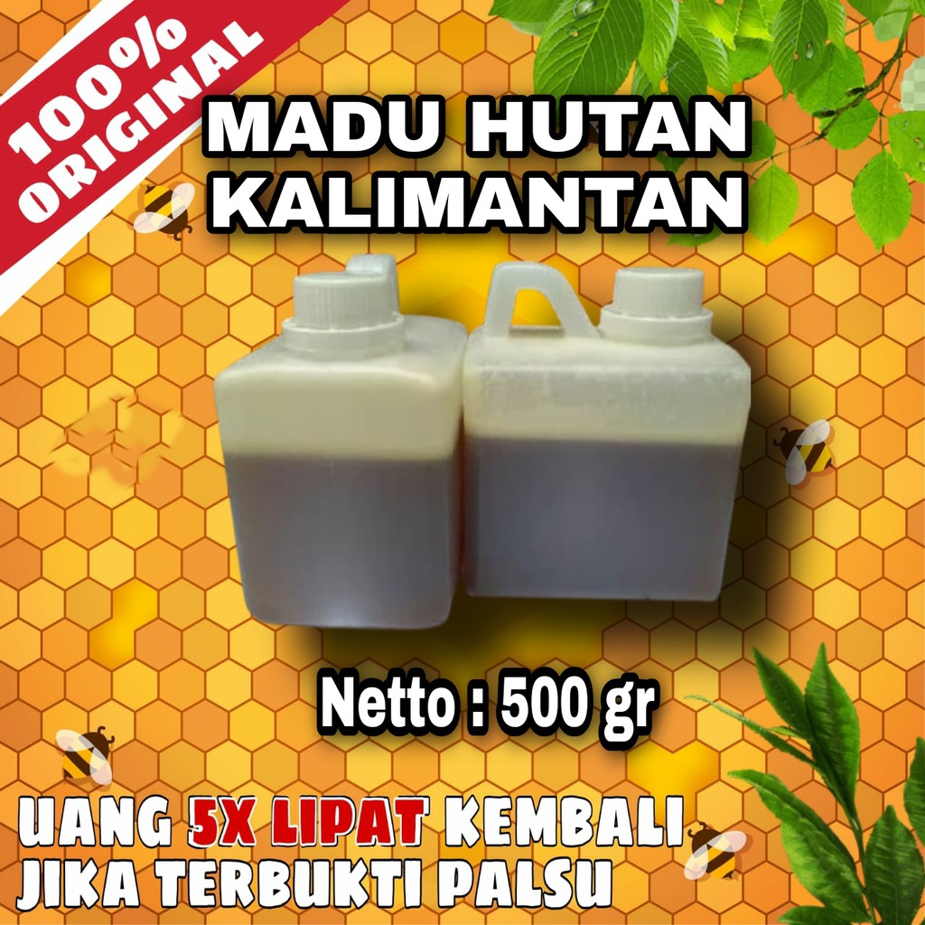 

Madu Asli - Madu hutan kalimantan 500gr 100% Original UJI LABORATORIUM