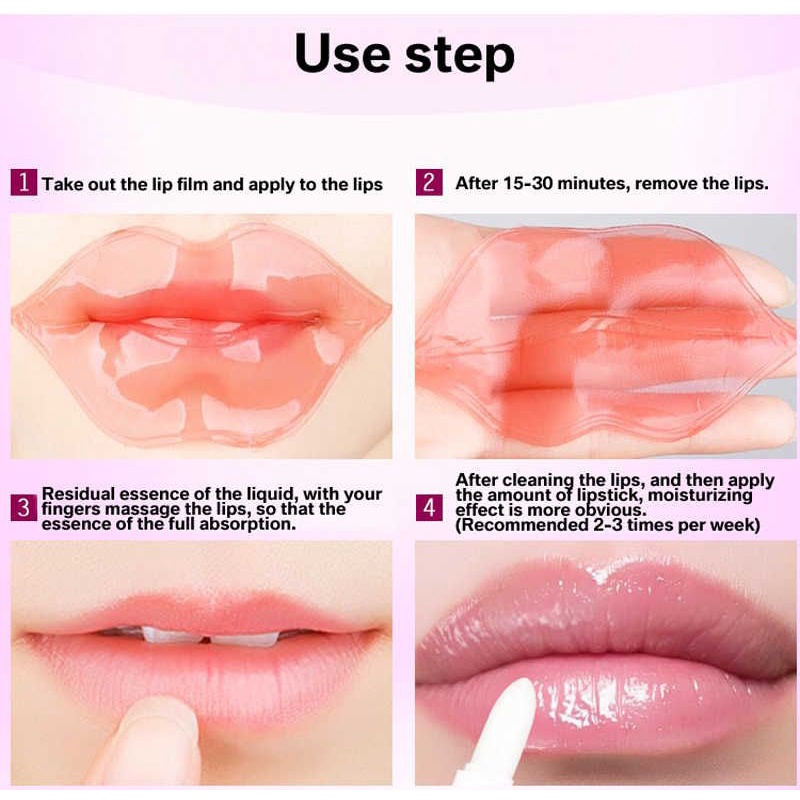 Lip Mask IMAGES BEAUTECRET Collagen Moisturizing Masker Bibir Pelembab Kolagen Untuk Bibir Pecah Kering Original