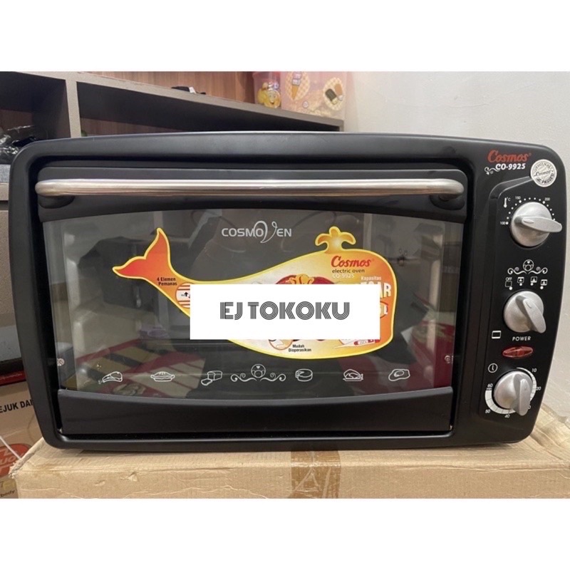 OVEN COSMOS CO-9925 25L TANPA ROTISERI, OVEN PANAS + EXTRA PACKING