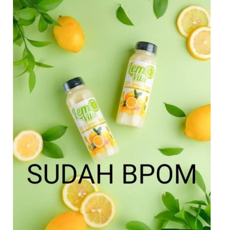 

[KODE 67H0D] Fresh Sari Lemon Lemovita jus diet detoks 250ml sudah BPOM