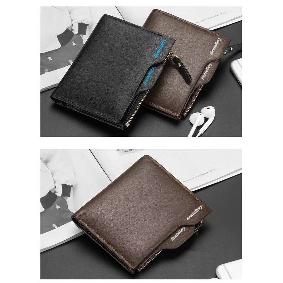 (Fy) COD DOMPET IMPORT N37 DOMPET PRIA IMPORT MATERIAL PU DOMPET PENDEK DOMPET PRIA MURAH REAL PIC