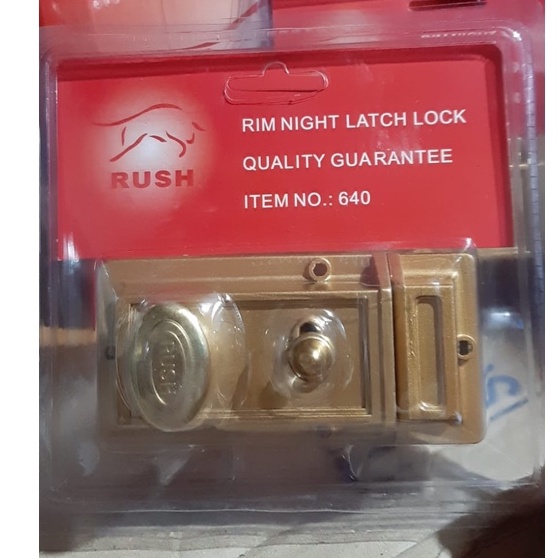 Kunci Pintu Otomatis/ Rim night lactch/Kunci Pintu Otomatis Rim Night Latch Auto Lock 640/KUNCI BESI KODOK AUTOMATIC BERKUALITAS