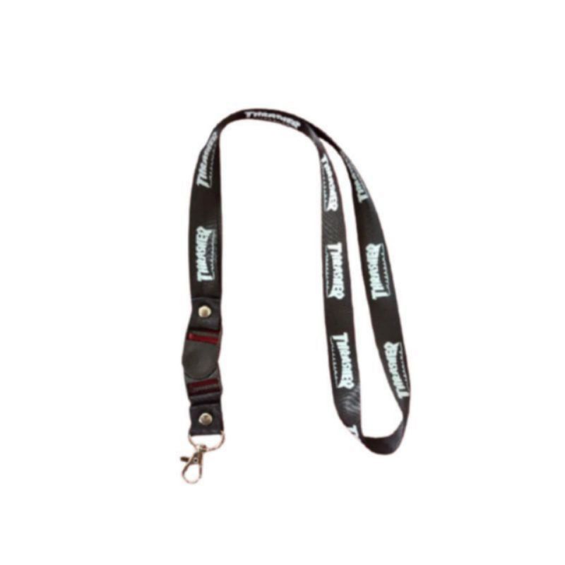 

TALI LANYARD THRASHER GANTUNGAN | KUNCI LOGO ID CARD HP FLASHDISK KARTU NAMA