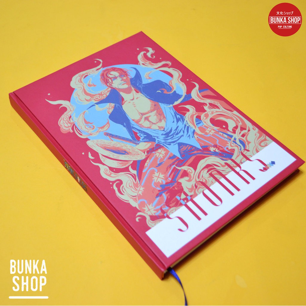 

Note Book Anime One Piece Yonkou Akagami no Shanks Hardcover A5 Jurnal Agenda Planner