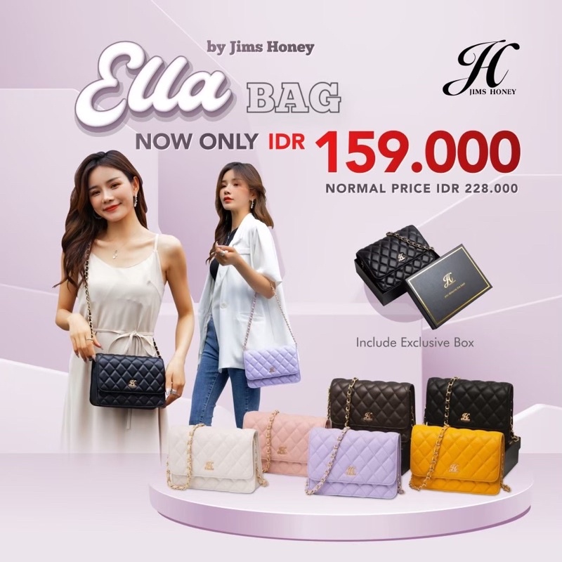 jims Honey Ella bag, jh ella bag selempang wanita