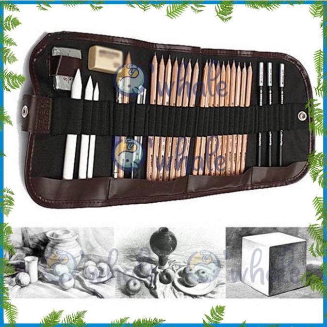 

Set 29 Pensil Sketsa Gambar Sketch Drawing Pencil Free Pouch Exclusive