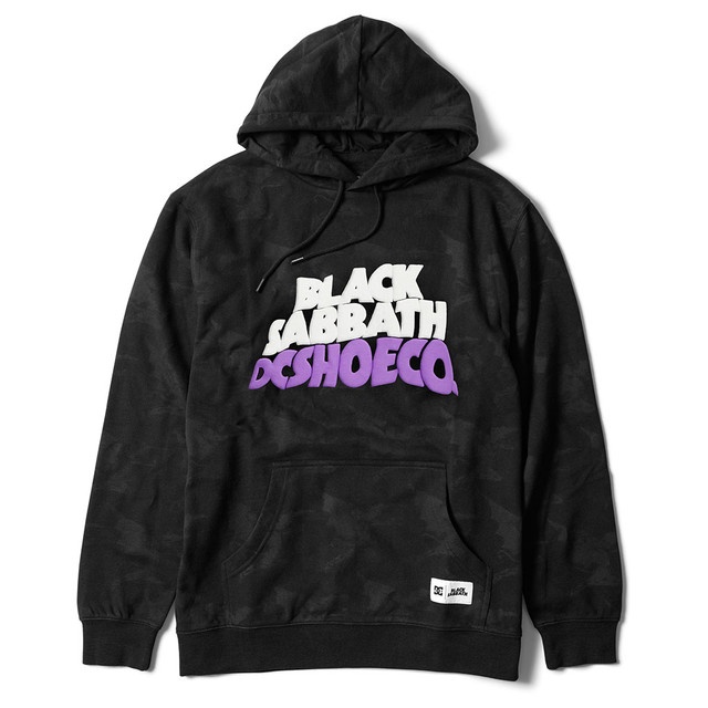 DC Shoes Men DC x Sabbath Top Henry Black ADYFT03333