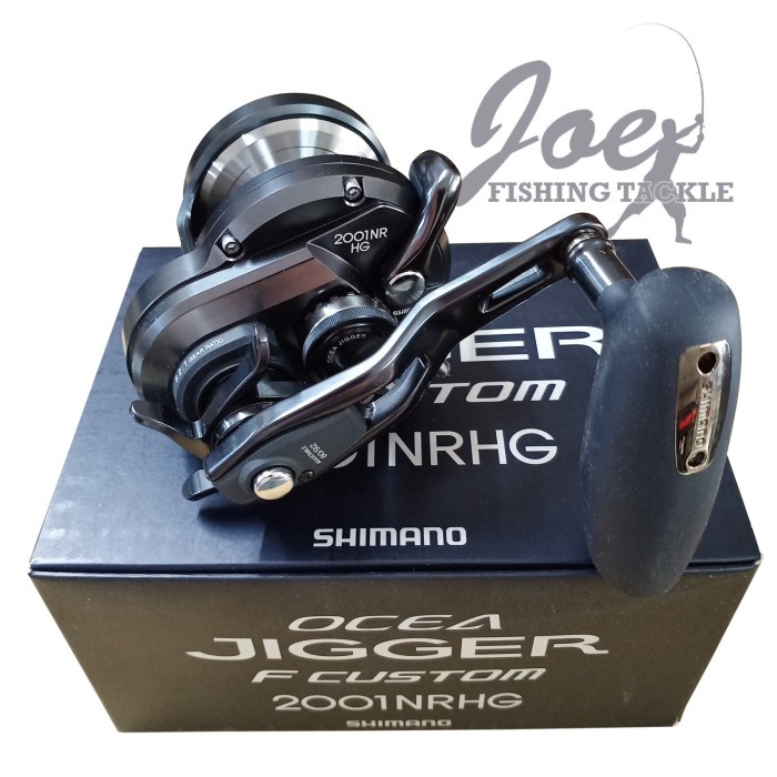 Shimano Ocea Jigger 2001 NRHG F Custom Left Handle Reel Overhead