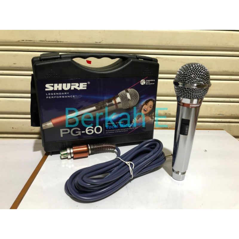 Mic Kabel Shure PG-60 Microphon Kabel