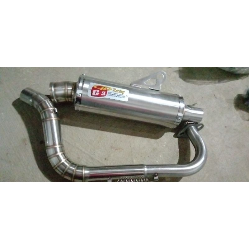knalpot CLD C3 d50 beat Scoopy Vario karbu nex dll