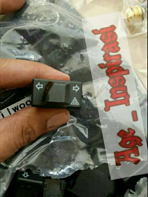 Aksesoris beat/variasi beat/saklar hazard sein darurat beat dll Sepaket scoopy vario 150  vario125