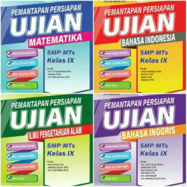 Buku Pemantapan Persiapan Ujian Nasional Smp Mts 2020 Akasia Shopee Indonesia