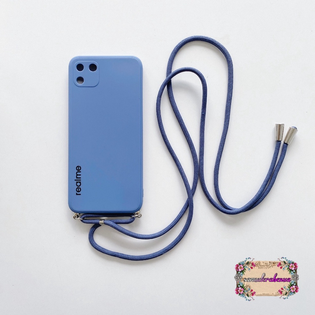 SOFTCASE SLINGCASE ORIGINAL SILIKON PELINDUNG KAMERA REALME 6 7 7I C17 8 PRO SB2747