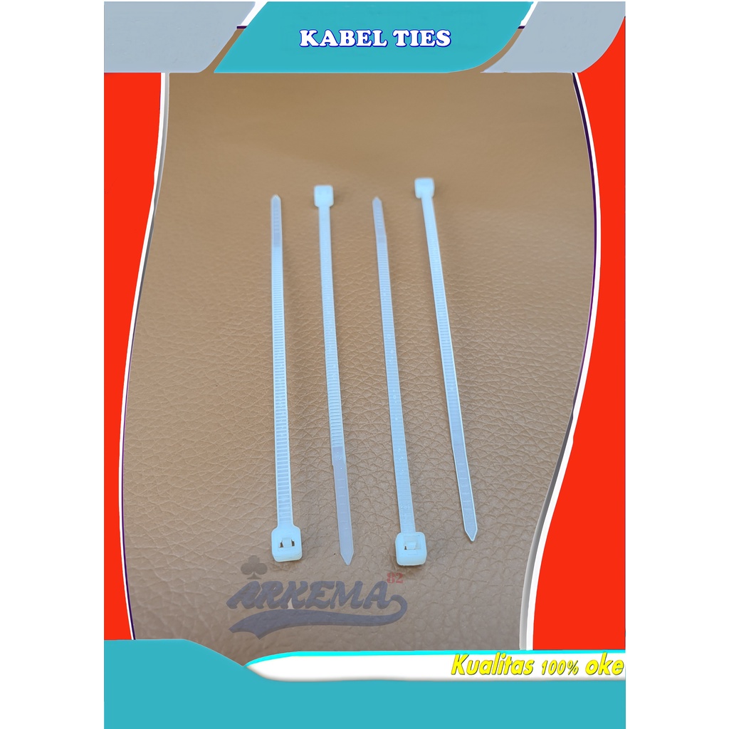 CABLE TIES / KABEL TIES / KABEL TIS / RIPET 2.5 mm x 10 CM | RIPET KABEL