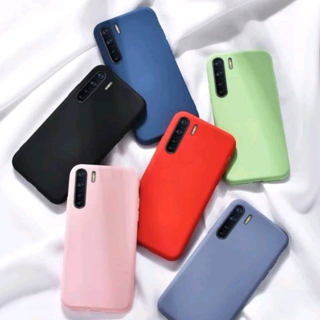 Original Softcase Matte Luxury Silicone Ultra Thin Slim Fit Oppo Reno 3 2020 Soft Case cover premium