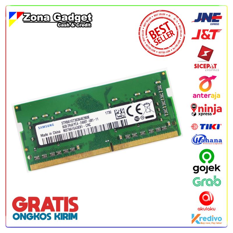 Ram SODIMM Samsung 8GB DDR4 2400 Mhz Garansi Lifetime