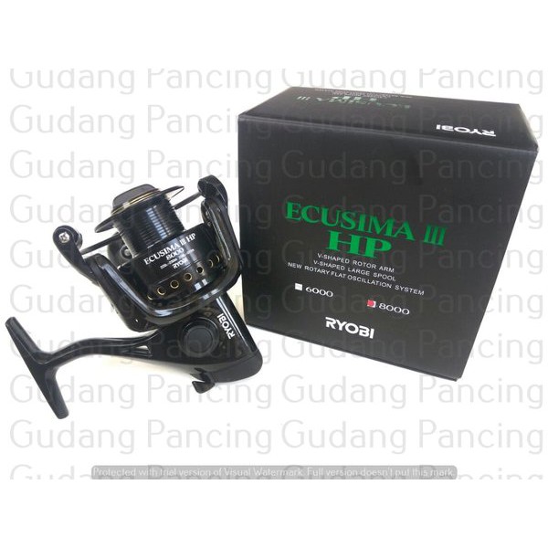 Reel Ryobi Ecusima III HP 8000