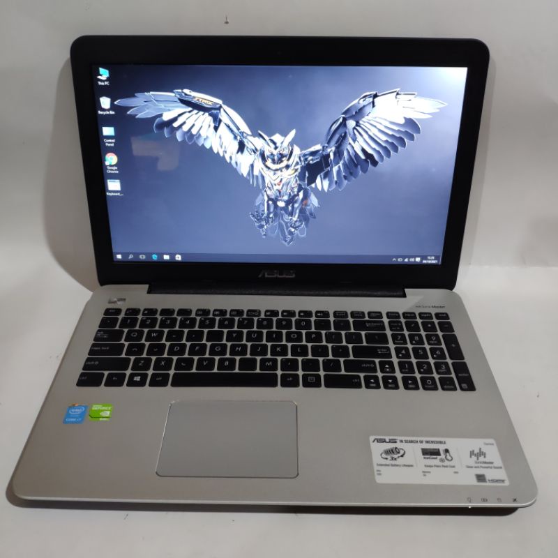 laptop gaming dan editing asus x555l - core i7 - ram 8gb - dual vga Nvidia 2gb