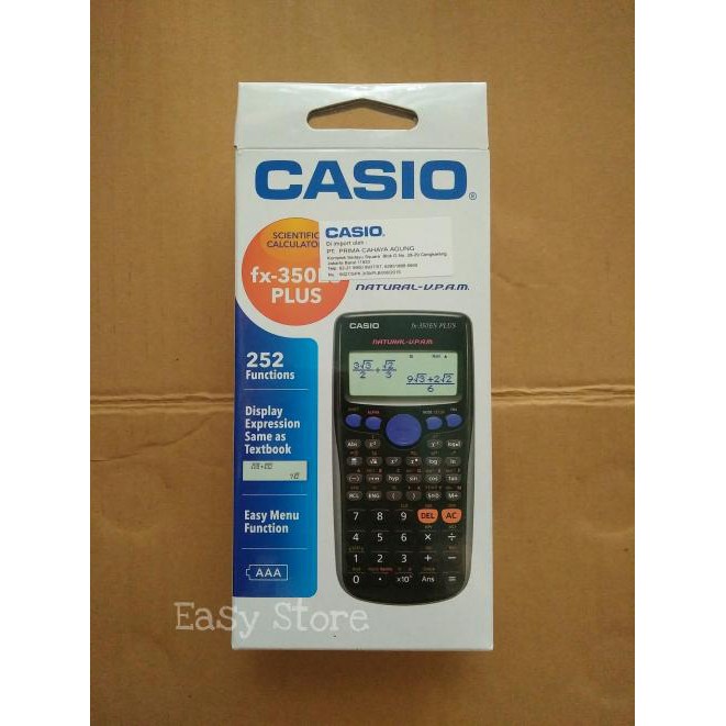 

PROMO Casio FX 350ES Plus Scientific Calculator akhr tahun 40%sale